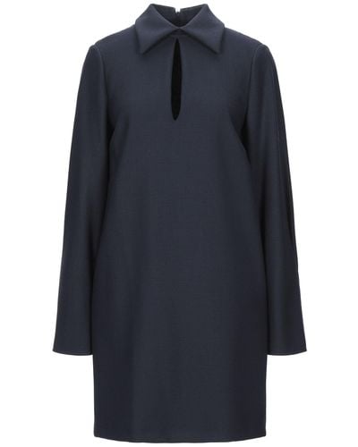 Erika Cavallini Semi Couture Robe courte - Bleu