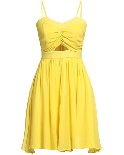 EMMA & GAIA Mini-Kleid - Gelb