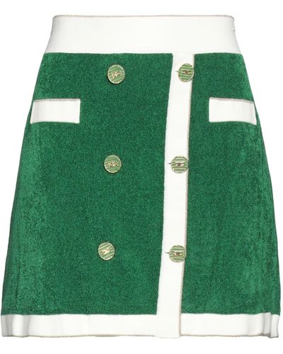 Elisabetta Franchi Mini Skirt - Green