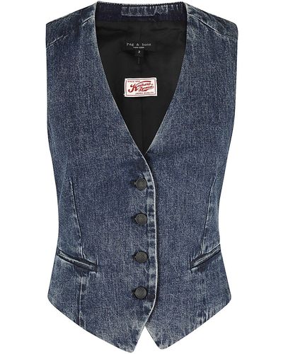 Rag & Bone Gilet Sartoriale - Blu