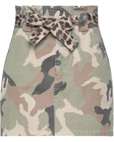 ViCOLO Military Mini Skirt Cotton - Gray