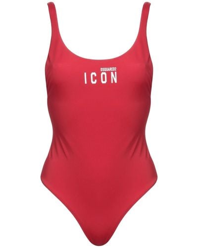 DSquared² One-piece Swimsuit - Red