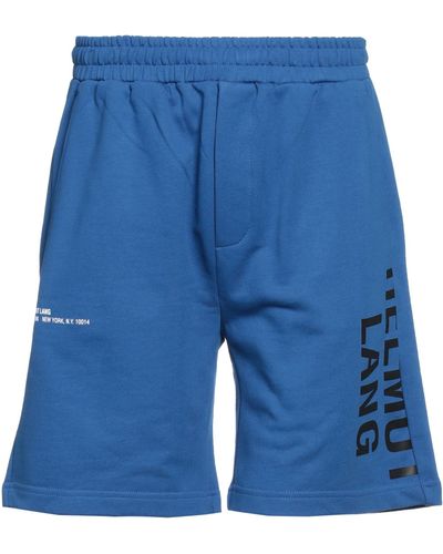 Helmut Lang Shorts E Bermuda - Blu