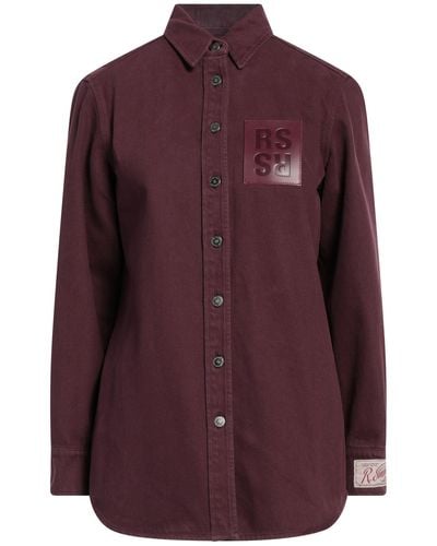 Raf Simons Denim Shirt - Purple