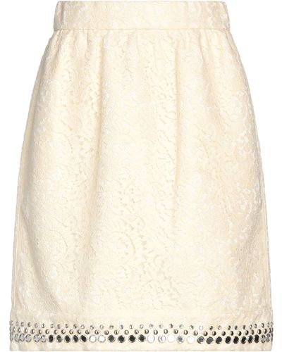 N°21 Mini Skirt - Natural