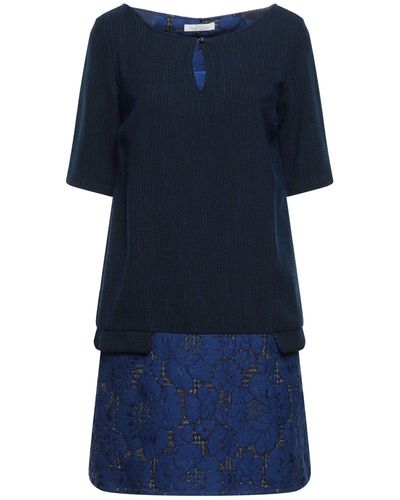 LUCKYLU  Milano Short Dress - Blue