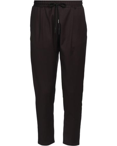 Imperial Dark Trousers Polyester, Viscose, Elastane - Black
