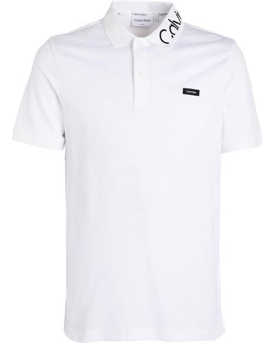 Calvin Klein Polo Shirt - White