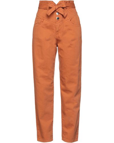 Pinko Pantalon en jean - Orange