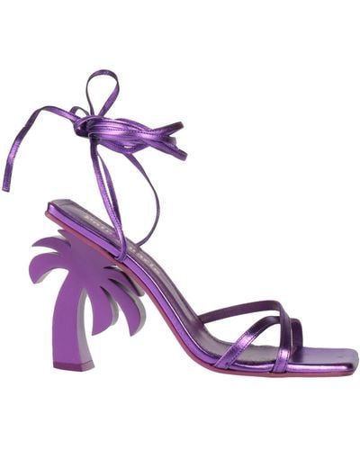 Palm Angels Sandals - Purple