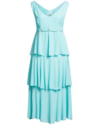 Rinascimento Midi Dress - Blue