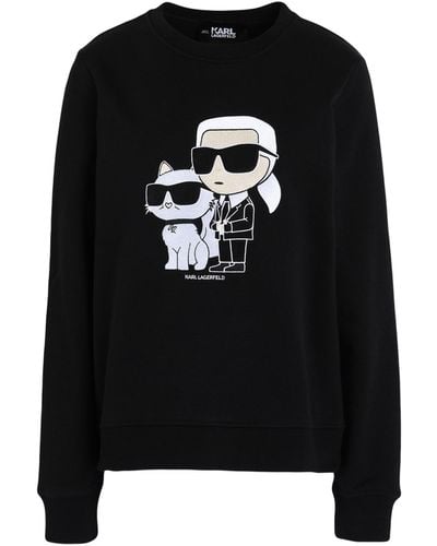 Karl Lagerfeld Sweatshirt 'ikonik 2.0' - Schwarz