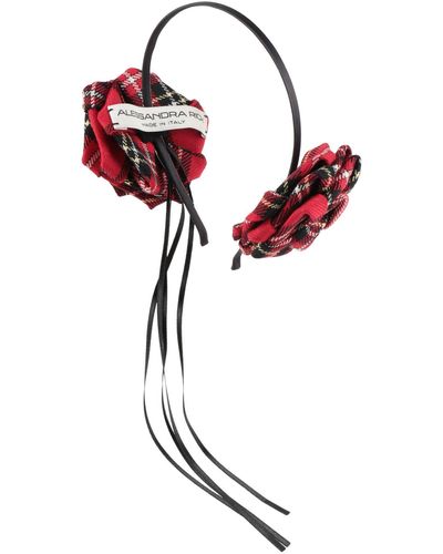 Alessandra Rich Hair Accessory - Red