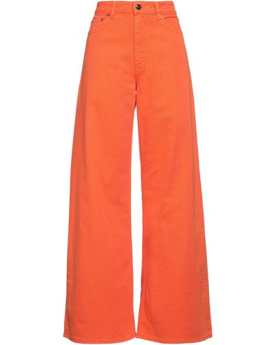 Semicouture Pantalone - Arancione