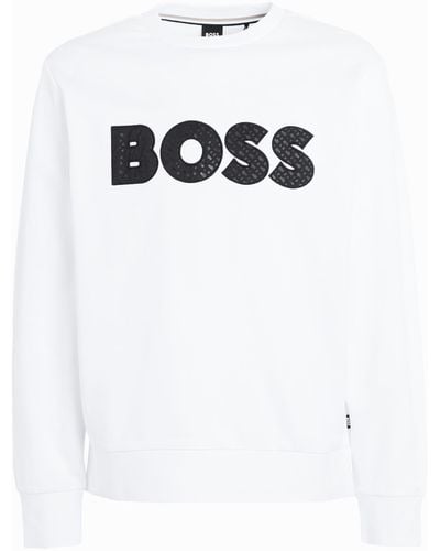 BOSS Sudadera - Blanco