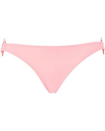 Solid & Striped Bikini Bottoms & Swim Briefs - Pink