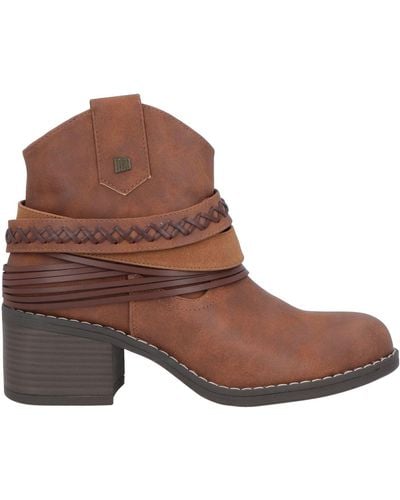 MTNG Ankle Boots - Brown