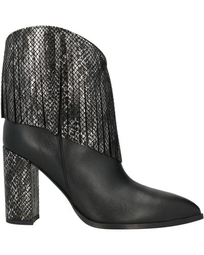 Manila Grace Ankle Boots - Black