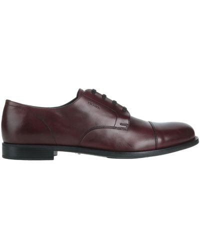 Prada Lace-up Shoes - Brown