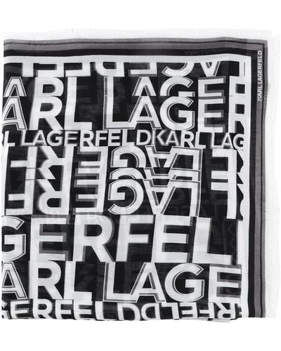 Karl Lagerfeld Écharpe - Noir