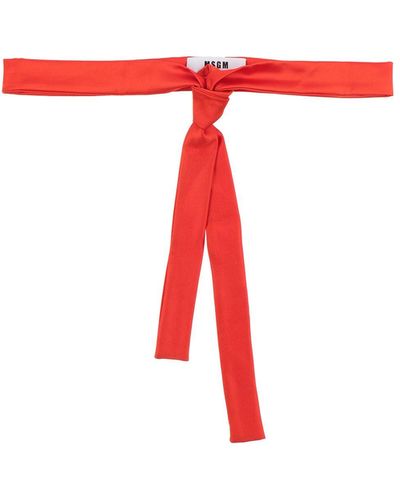MSGM Belt - Red