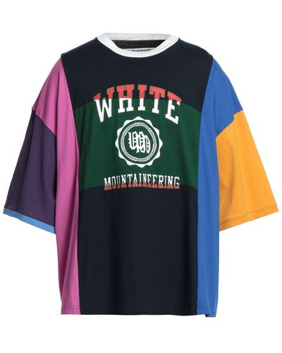 White Mountaineering T-shirts - Blau