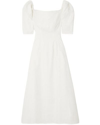 Anna Quan Midi Dress - White