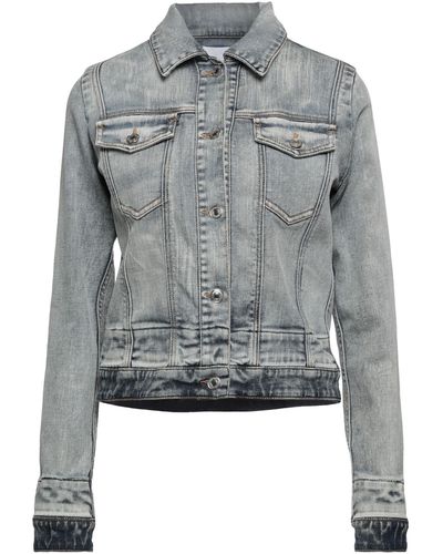 MSGM Purple Denim Jacket – BlackSkinny