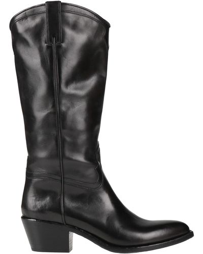 Sartore Boot Leather - Black