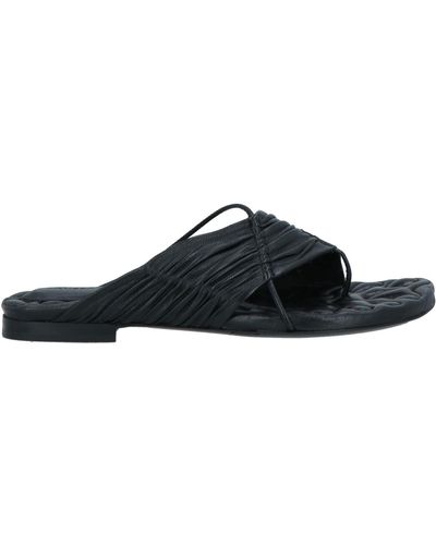 Trussardi Thong Sandal - Black