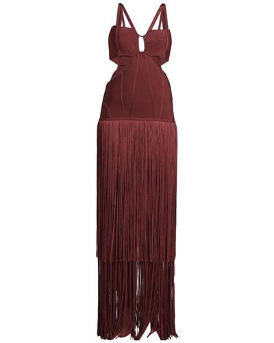 Hervé Léger Maxi Dress - Red