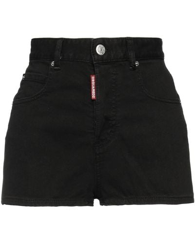 DSquared² Jeansshorts - Schwarz