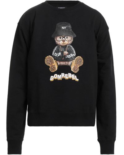 DOMREBEL Sweatshirt - Black