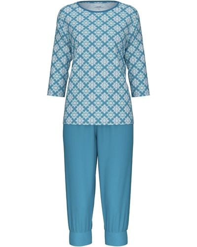 CALIDA Pyjama - Bleu