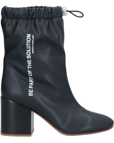 F_WD Ankle Boots - Black