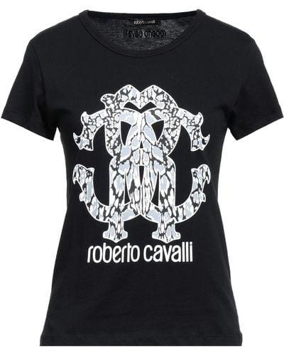 Roberto Cavalli T-shirts - Schwarz