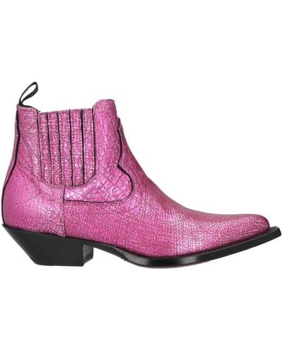 Sonora Boots Ankle Boots - Purple