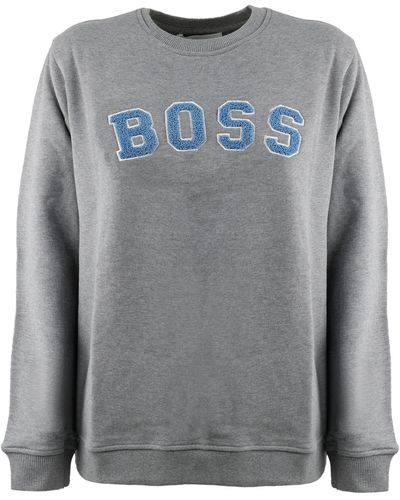 BOSS Sweat-shirt - Gris