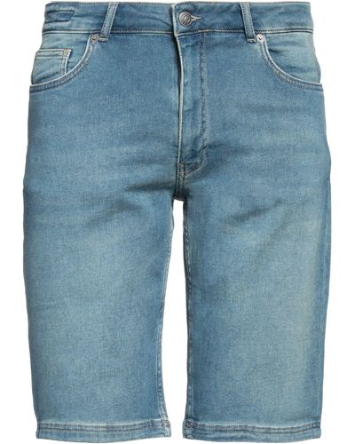 Fred Mello Shorts Jeans - Blu