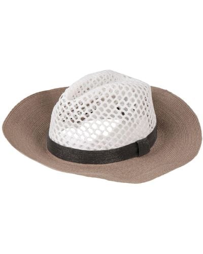 Brunello Cucinelli Hat - White
