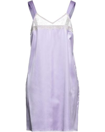 Isabelle Blanche Mini Dress - Purple