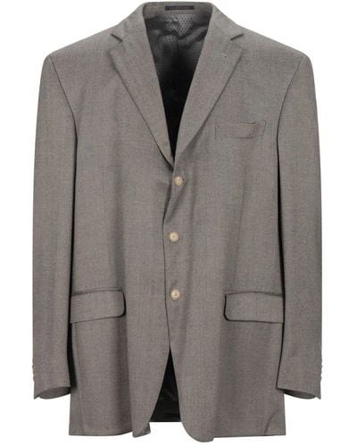 Lubiam Suit Jacket - Gray