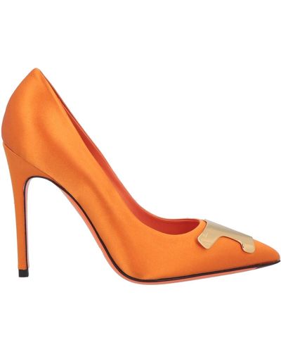 burnt orange pumps shoes