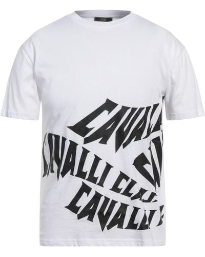 Class Roberto Cavalli T-shirts - Weiß