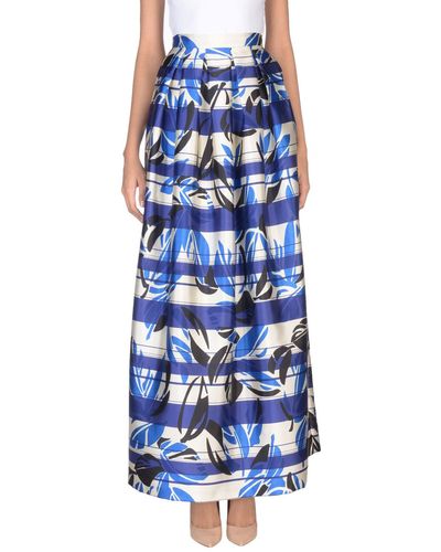 Hanita Maxi Skirt - Blue