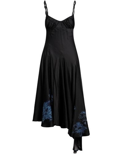 Collina Strada Midi Dress - Black