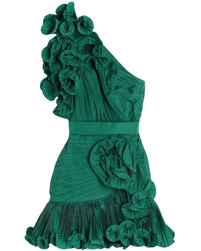 Elie Saab Mini Dress - Green