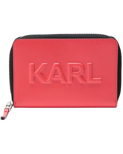 Karl Lagerfeld Wallet - Red