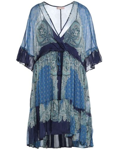 Twin Set Midi Dress - Blue