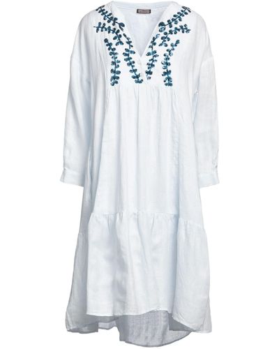 Maliparmi Midi Dress - White